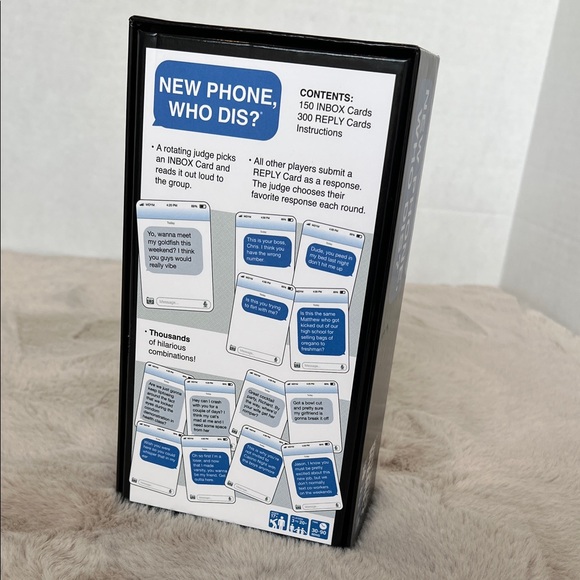 Adult Party Game - New Phone, Who Dis? - Picture 3 of 3